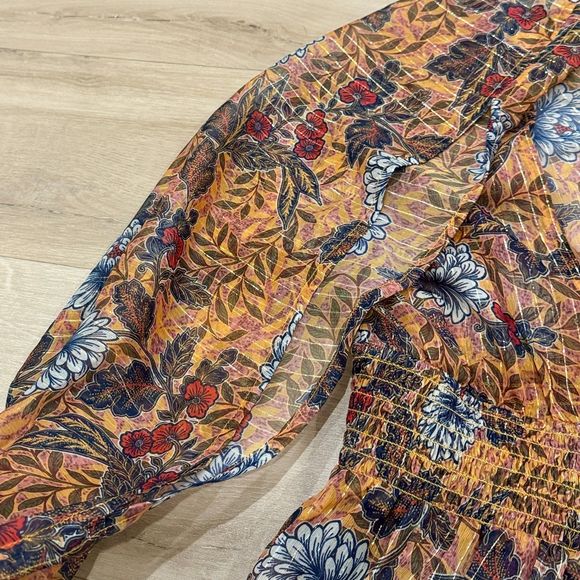 NWOT* Amoressa Tango Metallic Shimmer Beach Dress Swimsuit Cover Up - Women's M - Picture 8 of 11